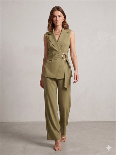 ELG 4641 YELEK-2371 PANT. TENSEL TAKIM