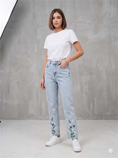 FORGINA 2017 NAKIŞLI JEAN
