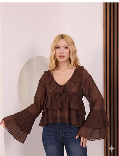 RU 1060 TÜL BLUZ