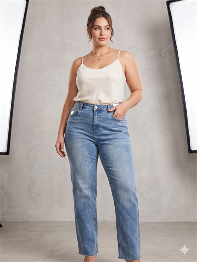 ZARA 002 BOY FIT JEAN BÜYÜK BEDEN