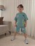 Cg Kids Brawl Stars temalı tshirt ve şort alt üst takım sırt baskı detaylı