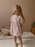 Cg Kids Çiçek Tasarımlı Sırtı Açık Ip Bagcıklı Balon Elbise Kız Çocuk
