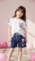 Cg Kids Kuromi Hello Kitty Kız Çocuk Alt Üst Takım Süper Kalite Kumaş Sırt Baskı Detay