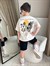 Cg Kids Tropical Palmiye Detaylı Yan Cepli Şort Erkek Çocuk Alt Üst Takım