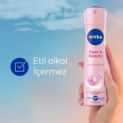  Nivea Kadın Sprey Deodorant Pearl&Beauty 150 ml