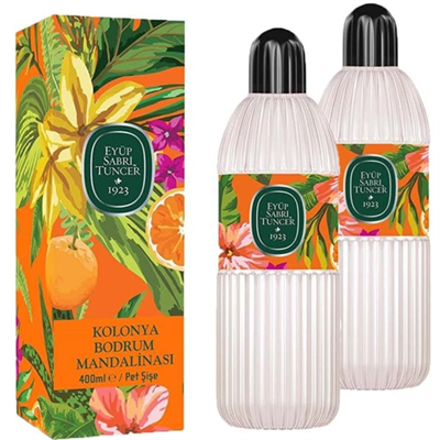 Bodrum Mandalinası Kolonyası 400 ml - Pet Şişe x 2 adet