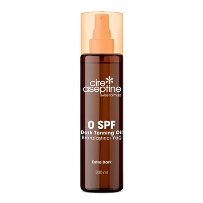 Cire Aseptine 0SPF Bronzlaştırıcı Yağ 200 ml