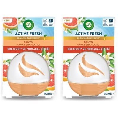 Decosphere Hava Tazeleyeci Greyfurt ve Portakal Çiçeği 75 Ml x 2 Adet