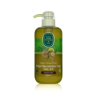 Doğal Macadamia Yağlı Duş Jeli 600 ml