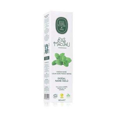 Doğal Nane Özlü Diş Macunu 90 ml