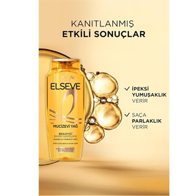 Elseve Mucizevi Yağ Besleyici Bakım Şampuanı 400 ml