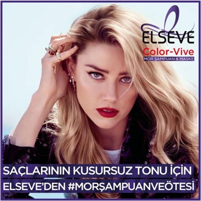 Elseve Turunculaşma Karşıtı Mor Şampuan 200 ml