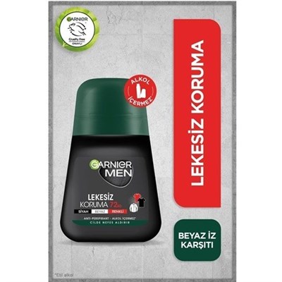 Garnier Men Lekesiz Koruma Roll-On Deodorant 50 ml x 5 adet