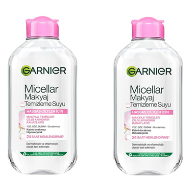 Garnier Micellar Kusursuz Makyaj Temizleme Suyu 200 ml x 2 Adet