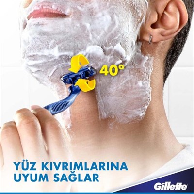 Gillette Blue3 Comfort Erkek Tıraş Bıçağı 8 Adet