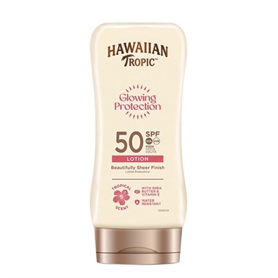 Hawaiian Tropic Glowing Protection Lotion SPF50 Güneş Koruyucu Vücut Losyonu 180 ml
