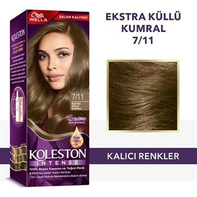 Intense Saç Boyası 7/11 Ekstra Küllü Kumral