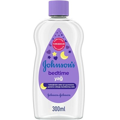 Johnsons Baby Bedtime Sakinleştirici Naturalcalm Aromalı Bebek Yağı 300 ml