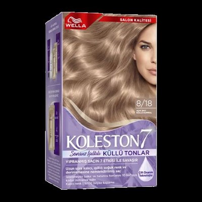 Koleston Supreme Küllü Tonlar Saç Boyası 8/18 Açık Inci Küllü Kumral