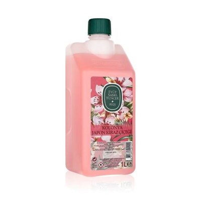Japon Kiraz Çiçeği Kolonyası 1 lt - Koruma Kilitli Kapak x 2 adet