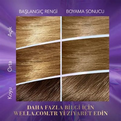Küllü Tonlar Saç Boyası 8/1 Açık Küllü Kumral