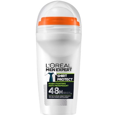 LOréal Paris Men Expert Shirt Protect Anti Perspirant Roll-On Deodorant 50 ml