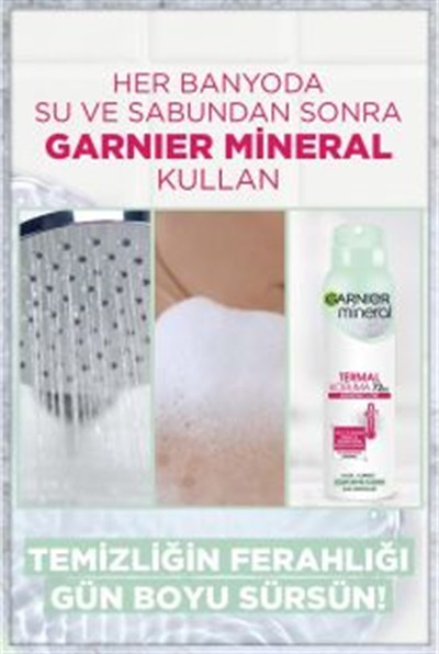 Mineral Termal Koruma Sprey Deodorant