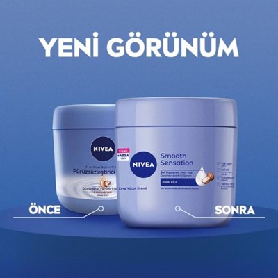 Nemlendirici El ve Vücut Bakım Kremi Pürüzsüzleştirici 400 ml, Kuru Ciltler,48 Saat Yoğun Nemlendirme,Shea Yağı