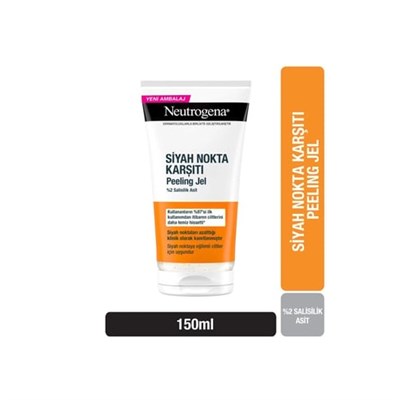 Neutrogena Siyah Nokta Karşıtı Günlük Peeling Jel 150 ml