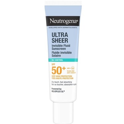 Neutrogena Ultra Sheer Oil Control Fluid SPF50+ Yüz Güneş Koruyucu 50 ml