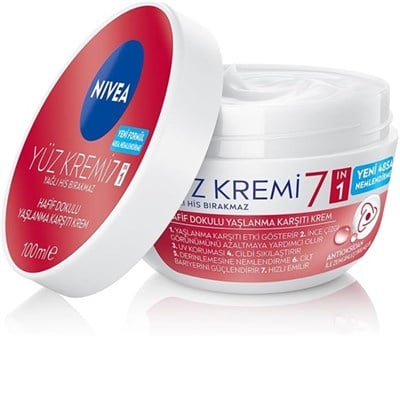 Nivea 7si1 Arada Yaşlanma Karşıtı Yüz Kremi