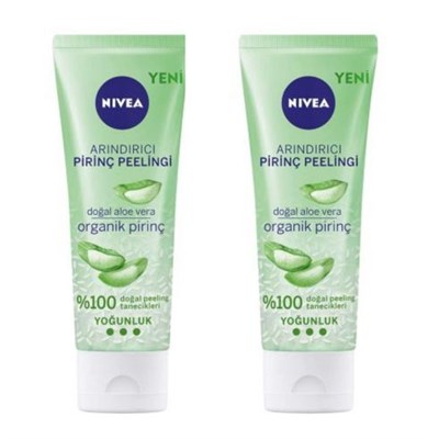Nivea Arındırıcı Pirinç Peelingi 75 ml x 2 Adet