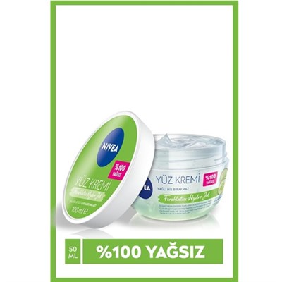 Nivea Ferahlatıcı Hydro Jel Bakım Kremi 100ml, 