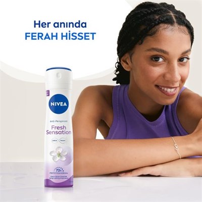 Nivea Fresh Sensation Kadın Sprey Deodorant 150 ml