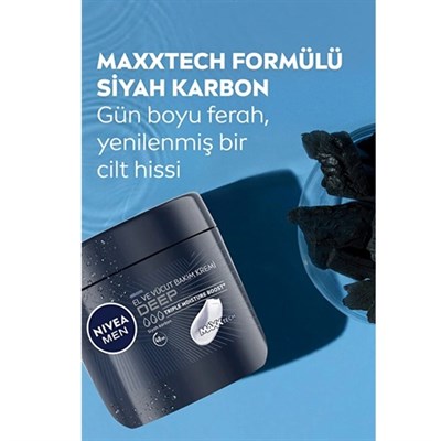 Nivea Men Erkek Deep El ve Vücut Bakım Kremi 400ml, 48 Saat Nemlendirici, Yapışkan His Bırakmaz