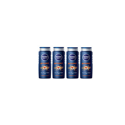 NIVEA Men Sports Duş Jeli 250 ml, x 4 adet