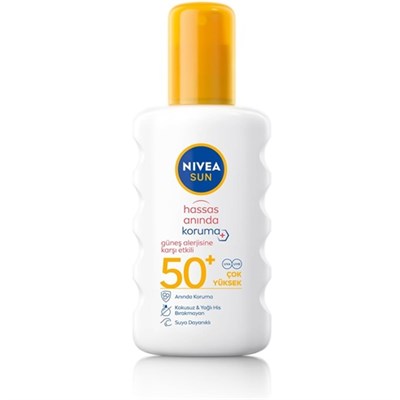 Nivea Sun SPF50 Hassas Ciltlere Özel Çok Yüksek Güneş Koruyucu Sprey 200ml