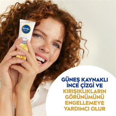 Nİvea Sun Yaşlanma ve Leke Karşıtı Q10 Yüz Güneş Kremi SPF50 50 ml,