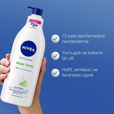 Nivea Vücut Losyonu Aloe Vera 400 ml