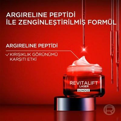 Revitalift Lazer Yoğun Yaşlanma Karşıtı Gündüz Bakım Kremi 50 ml (+40 Yaş)