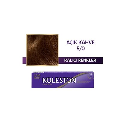 Single Tüp Boya 5/0 Açık Kahve