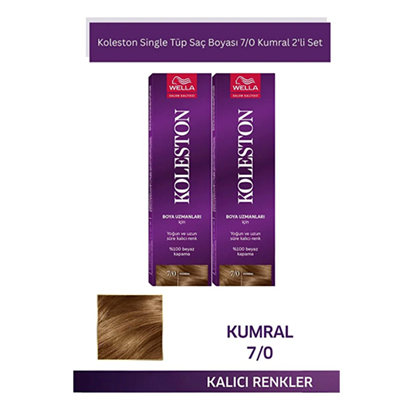 Single Tüp Boya 7/0 Kumral x 2 Adet