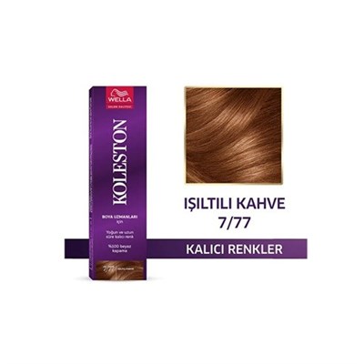 Single Tüp Boya 7/77 Işıltılı Kahve x 2 adet