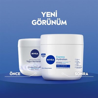 Yoğun Nemlendirici El & Vücut Bakım Kremi 400ml