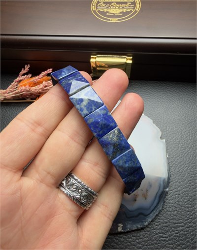 Orijinal Lapis Lazuli Doğaltaş Bileklik