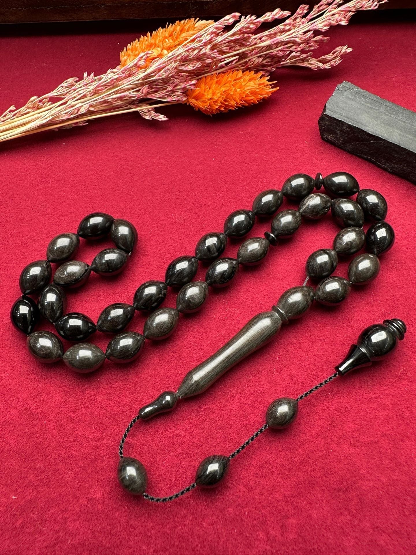 Beyzi Model Sade Erzurum Kula Oltu Taşı Tesbih