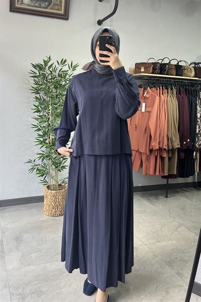 Almarwah Black Etekli Takım Laci