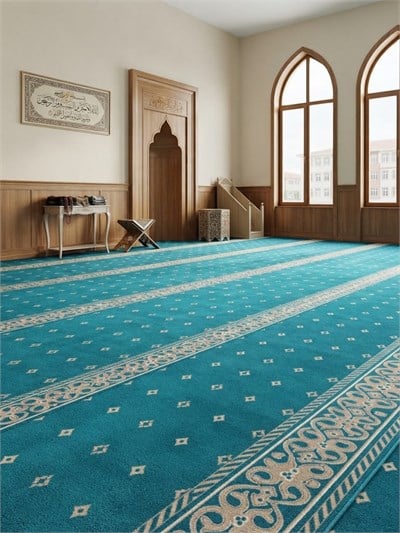 CAMİ HALISI 01 MAVİ