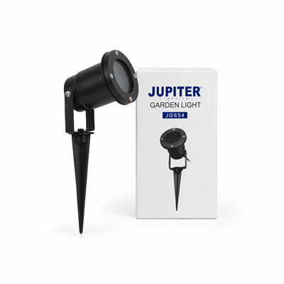 JUPITER JG654 Bahçe Spot GU10 Siyah