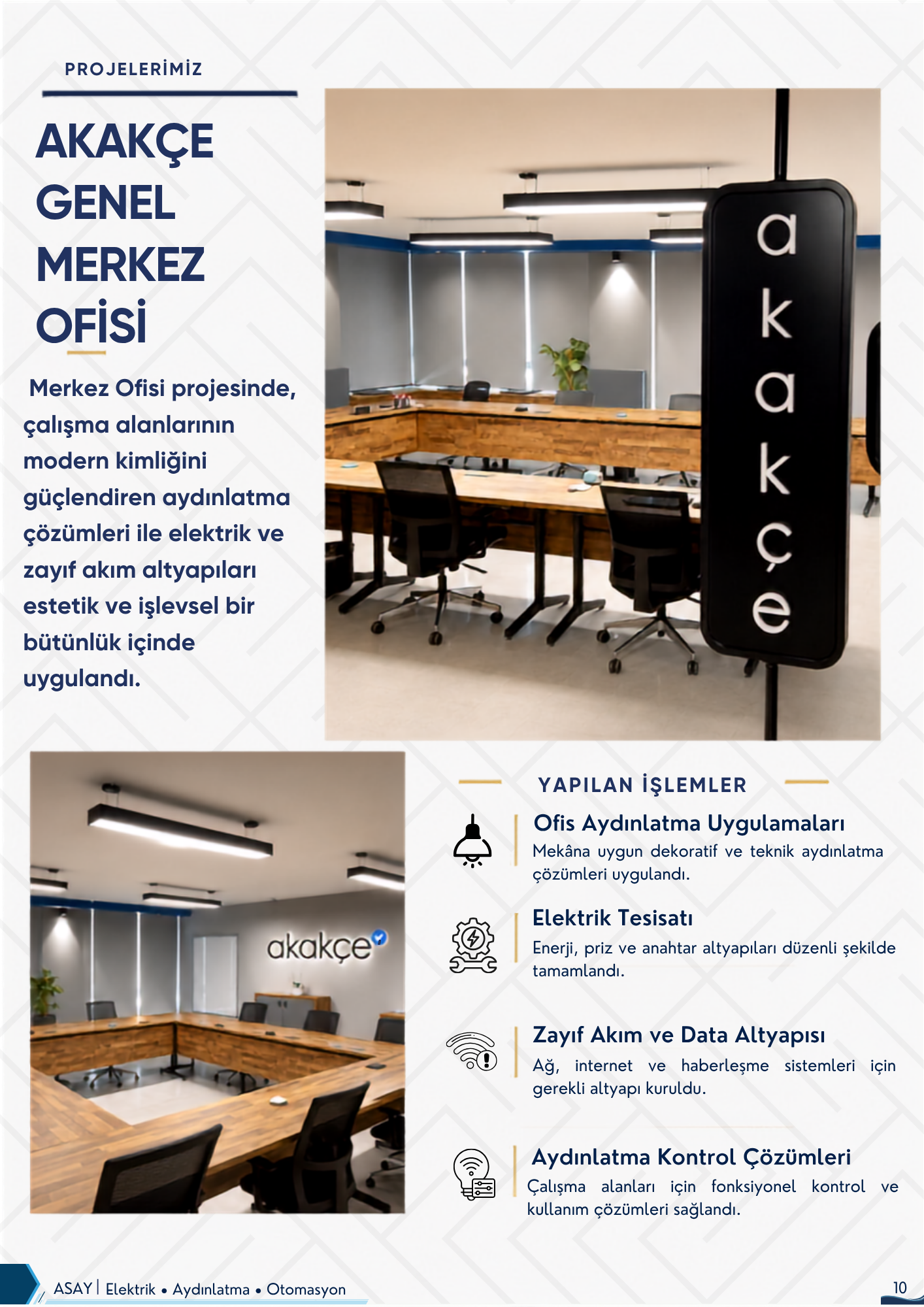 Akakçe Genel Merkez Ofisi projesi